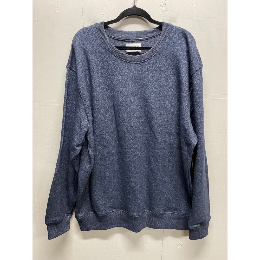 Melrose Place Men's Sweatshirt Size 2XL Heathered Blue New With Tags - Very Soft